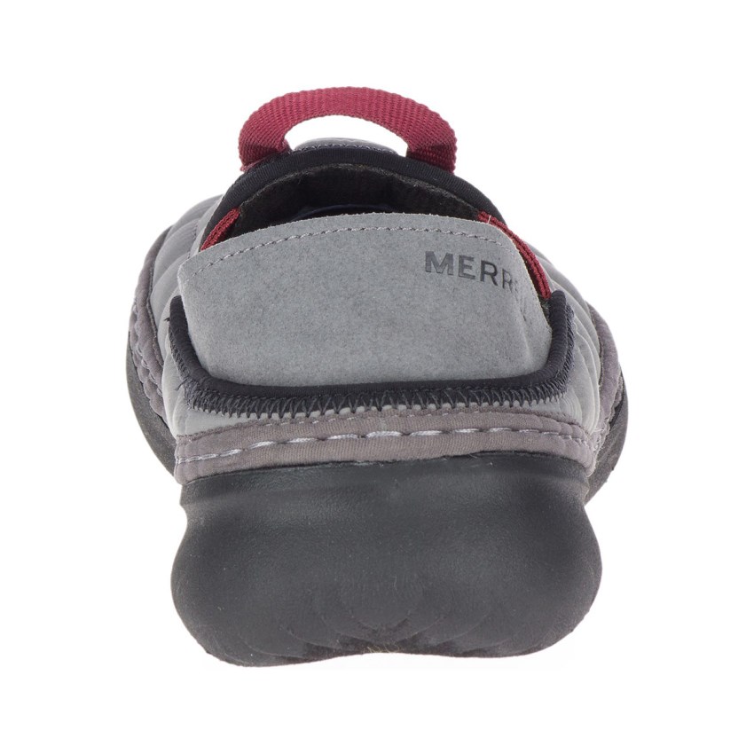 Chaussure Casual Merrell Hut Moc Grise Femme | Q.X.FBZF